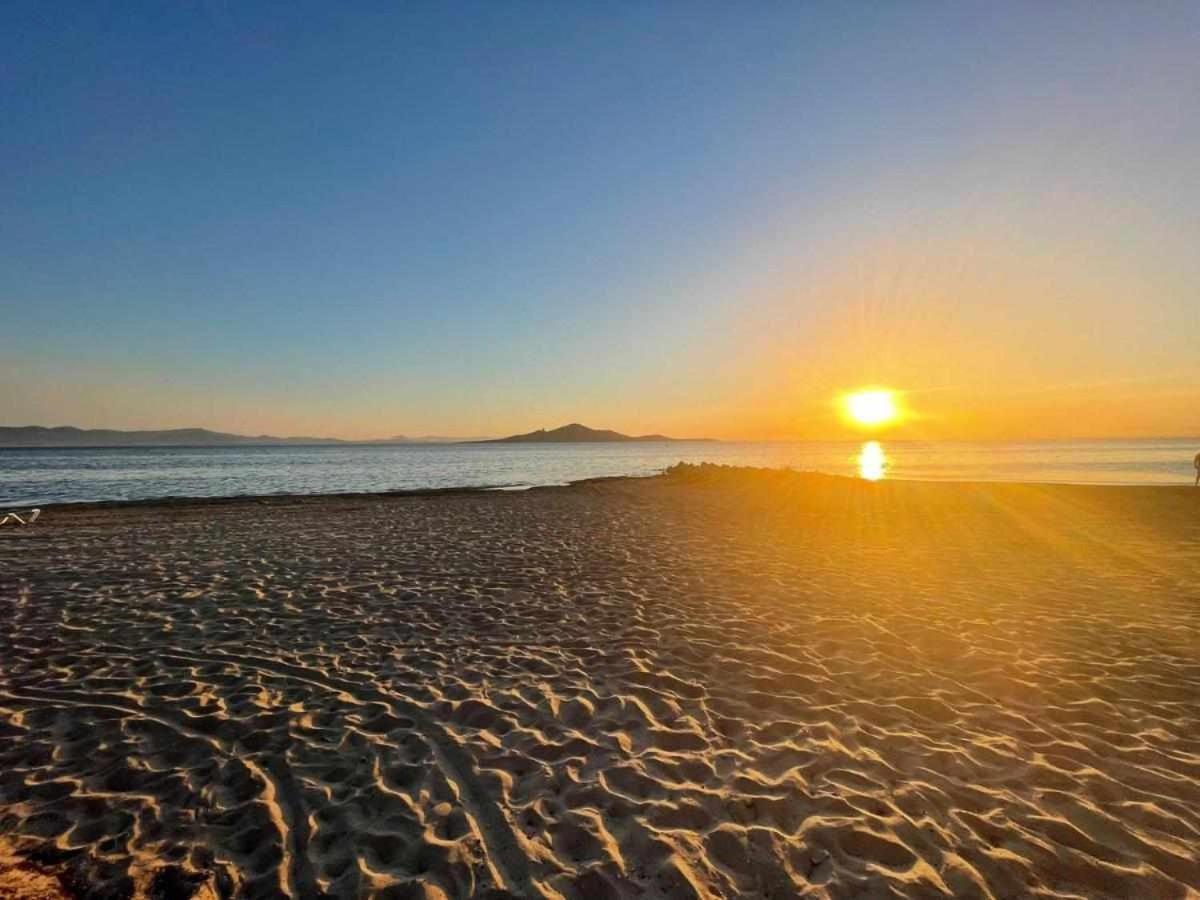 Monacodeluxe Exclusivo Primera Linea De Playa Equipado Y Con Valoracion Fabulosa La Manga del Mar Menor Exterior foto